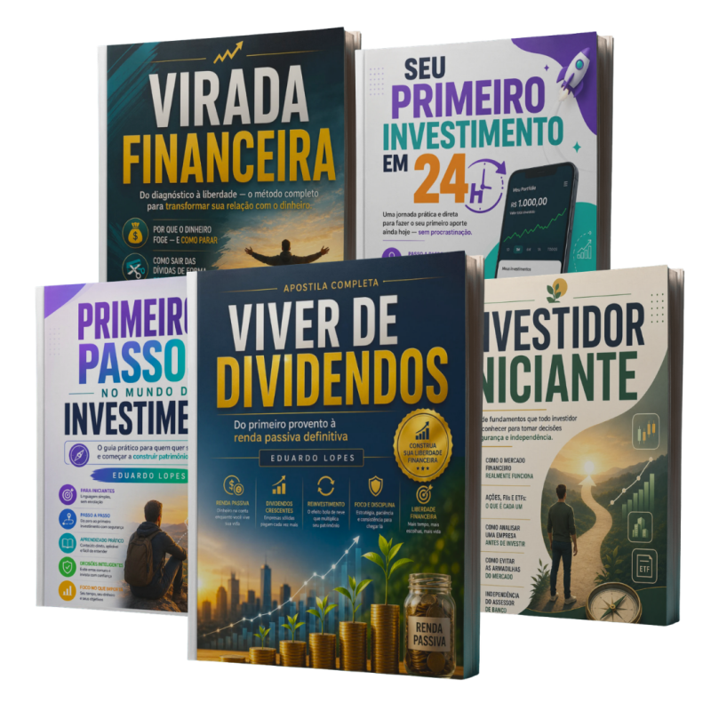 As 5 apostilas da Biblioteca do Investidor